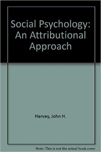 Social Psychology: An Attributional Approach