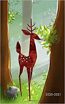 2020-2021: UK Academic Planner 2020-2021 / School Diary / Page A Day / Beautiful Deer in the Forest (Academic Diary 2020-2021 (12.7 x 20.32 cm/5’’x8’’), Band 1) indir