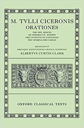 Cicero Orationes. Vol. I (Rosc. Am., I. Pomp., Clu., Cat., Mur., Cael.): (Rosc. Am., I.Pomp., Clu., Cat., Mur., Cael.) Vol 1 (Oxford Classical Texts)