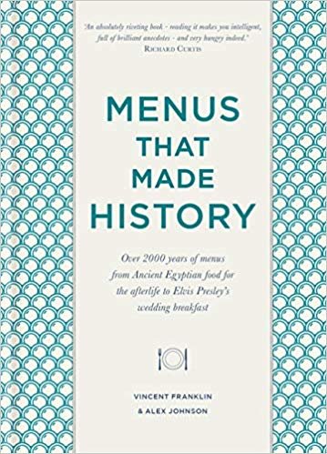 Menus that Made History: 100 iconic menus that capture the history of food indir