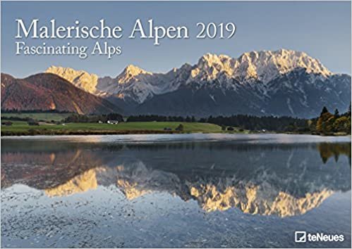 2019 Fascinating Alps Calendar - teNeues - 42 x 29.7cm