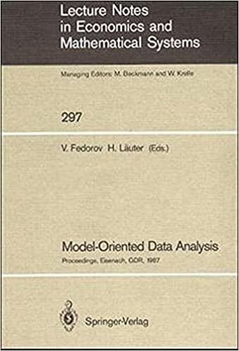Model-Oriented Data Analysis: Proceedings of an IIASA (International Institute for Applied Systems Analysis) Workshop on Data Analysis, Held at ... and Mathematical Systems (297), Band 297)