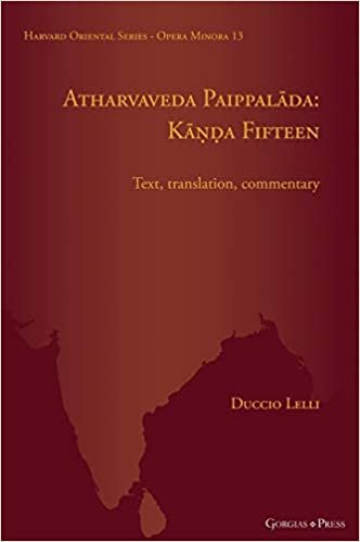 Atharvaveda Paippalada: Ka¿¿a Fif (Harvard Oriental Series - Opera Minora, Band 13) indir
