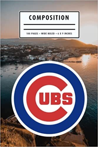 Day Planner Composition Notebook : Chicago Cubs Notebook | Christmas, Thankgiving Gift Ideas | Baseball Notebook #16