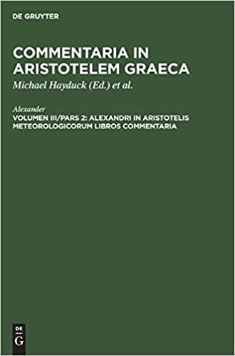 Alexandri in Aristotelis Meteorologicorum libros commentaria indir