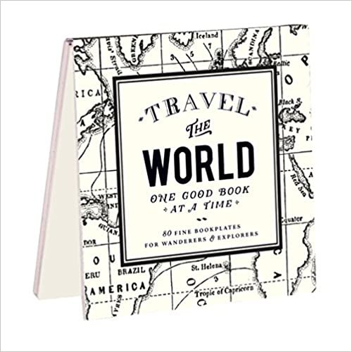 Alice Scott Vintage Prints Travel the World Bookplates