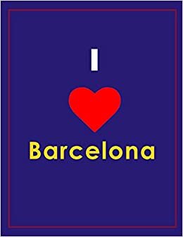 I Love Barcelona Notebook