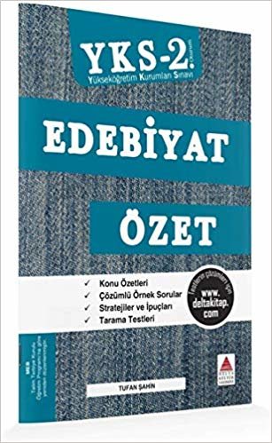 Delta YKS Edebiyat Özet 2. Oturum