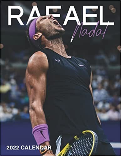Rafael Nadal Calendar 2022: SPORT Calendar 2022-2023 – 18 months – BIG SIZE 17"x11". Planner for all fans kids boys - Tennis Calendar 2022 2021-2022