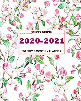 2020-2021 Planner - Academic Weekly & Monthly Planner: July 2020 to June 2021 - To Do List, Goals, and Agenda for School, Home and Work - Organizer & Diary (Cute Floral Cover)