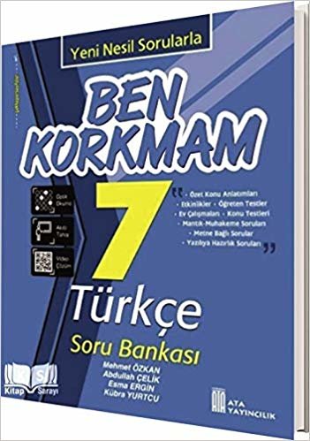 7. Sınıf Türkçe Ben Korkmam Soru Bankası Ata Yayıncılık