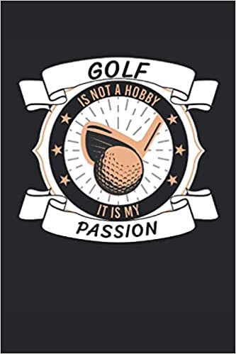 Le golf n'est pas un hobby, c'est ma passion: Cahier ligné 6 "x 9". Planificateur pour golfeurs |Golf |Club de golf |Instructeur de golf |Remarques