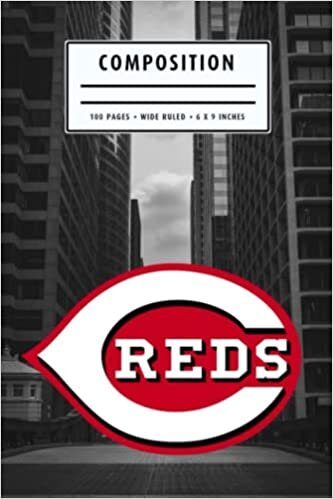 Weekly Planner Composition : Cincinnati Reds Notebook- To My Baseball Son , To My Baseball Dad - Baseball Notebook #9