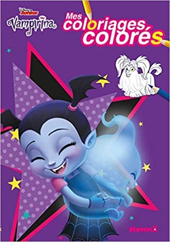 Disney Vampirina Mes coloriages colorés (Mes coloriages colores) indir