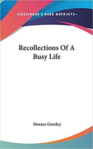 Recollections Of A Busy Life