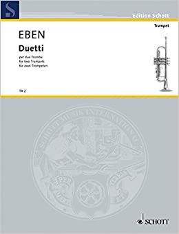 Duetti: 2 Trompeten (C). (Edition Schott)
