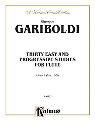 Thirty Easy and Progressive Studies, Vol 2: Nos. 16-30 (Kalmus Edition)