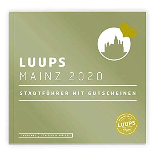 LUUPS Mainz 2020: Stadtführer mit Gutscheinen