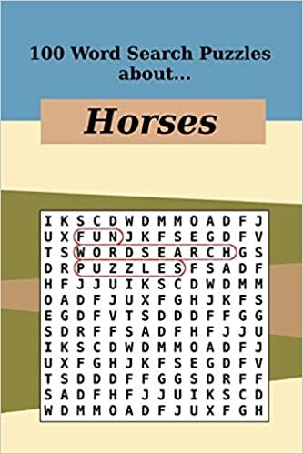 100 Word Search Puzzles About Horses indir