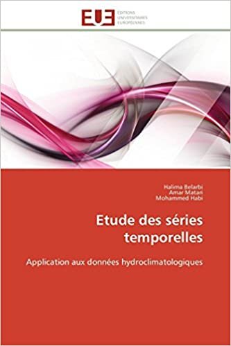 Etude des séries temporelles: Application aux données hydroclimatologiques (Omn.Univ.Europ.)