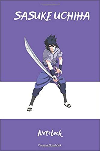 Sasuke Uchiha Notebook: Sasuke Uchiha Anime Lined Notebook (110 Pages, 6 x 9) indir