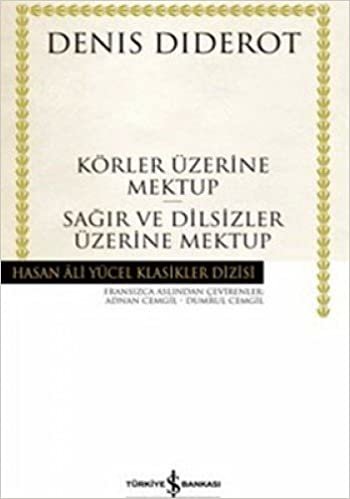 KÖRLER ÜZERİNE MEKTUP CİLTSİZ