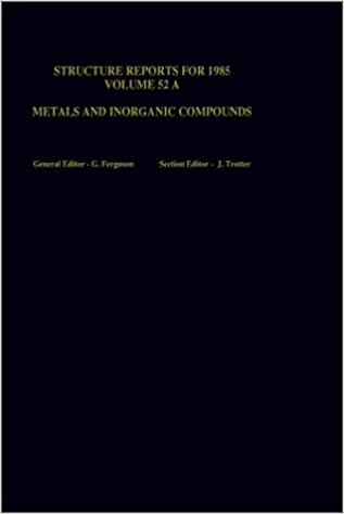 Structure Reports for 1984, Volume 51B: Organic Compounds (Structure Reports B)