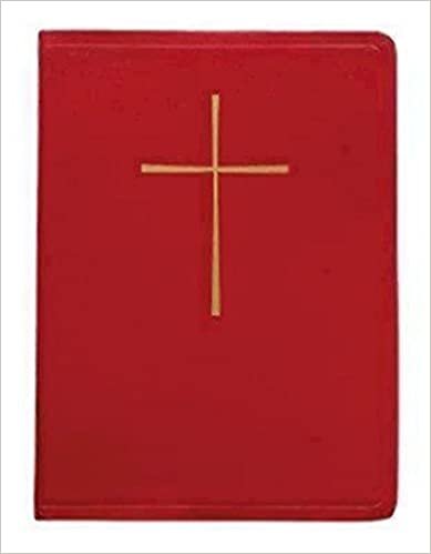 The Book of Common Prayer Deluxe Chancel Edition: Red Leather