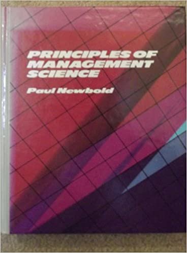 Principles of Management Science