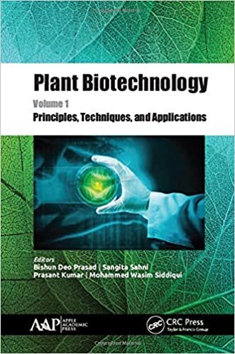 Plant Biotechnology, Volume 1: Principles, Techniques, and Applications