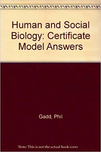 Human And Social Biology (Certificate model answers)