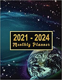 2021-2024 Monthly Planner: large see it bigger 4 year planner 2021-2024 | Schedule Organizer - Agenda Plans For The Next Three Years, 48 Months ... for women (4 year monthly planner, Band 6)