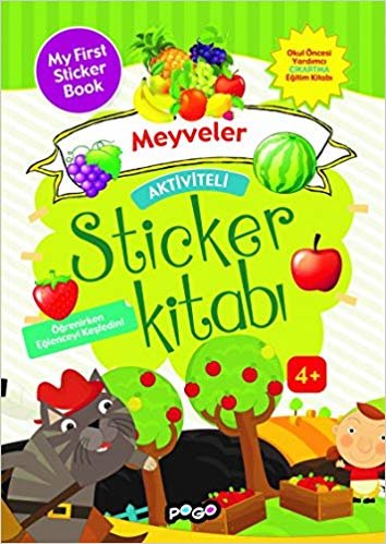 Aktiviteli Sticker Kitabı-Meyveler