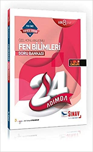 Sınav 8. Sınıf 24 Adımda Fen Bilimleri Soru Bankası