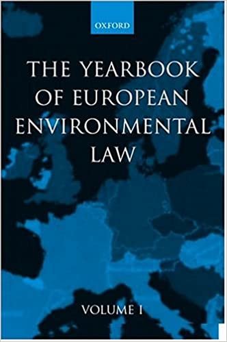 Yearbook of European Environmental Law: Volume One: Vol 1