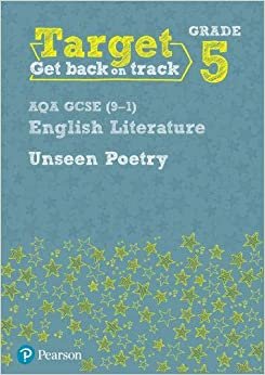 Target Grade 5 Unseen Poetry AQA GCSE (9-1) Eng Lit Workbook (Intervention English)
