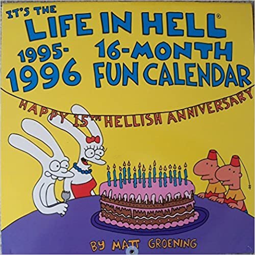 Life in Hell 1995-1996 Calendar