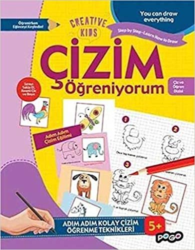 Çizim Öğreniyorum: Adım Adım Kolay Çizim Öğrenme Teknikleri indir