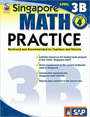 Math Practice, Grade 4 (Singapore Math Practice)