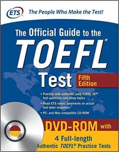 The Official Guide to the TOEFL Test with DVD-ROM, Fifth Edition indir
