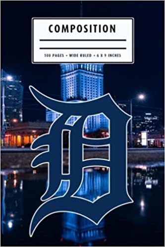 New Year Weekly Timesheet Record Composition : Detroit Tigers Notebook | Christmas, Thankgiving Gift Ideas | Baseball Notebook #7