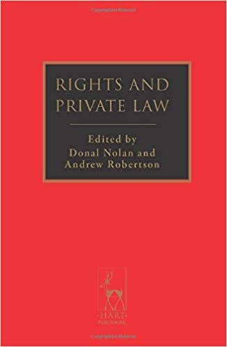Rights and Private Law (Hart Studies in Private Law)