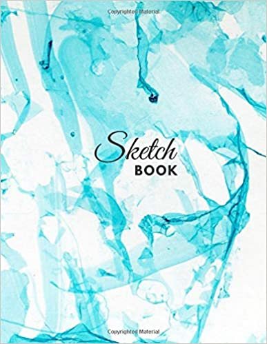Sketch Book: Notebook for Drawing, Writing, Painting, Sketchbook or Doodling, 120 Pages, 8.5x11 (Premium Abstract Cover vol.14) indir