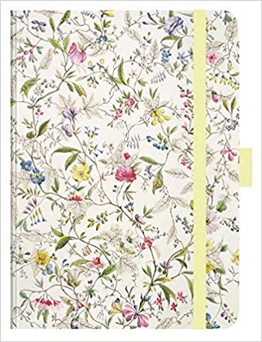 Premium Timer Big "Wild Flowers" 2021: Hochwertiger Buchkalender. Terminplaner mit Wochenkalendarium, Gummiband und Stifthalter. 12 x 17 cm indir