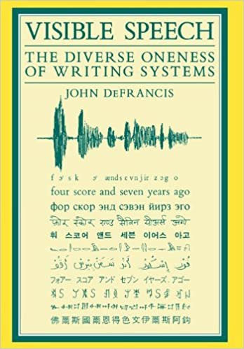 Visible Speech: Diverse Oneness of Writing Systems (Asian Interactions and Comparisons (Hardcover))