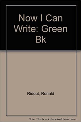 Now I Can Write: Green Bk