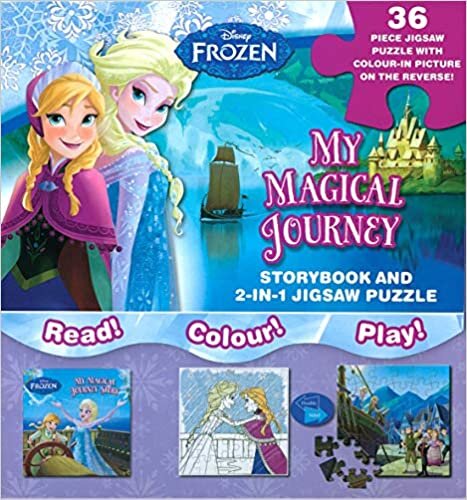 Disney Frozen My Magical Journey: Storybook and 2-in-1 Jigsaw Puzzle indir