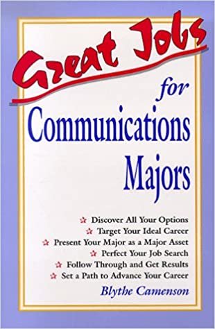 Great Jobs for Communications Majors (Vgm's Great Jobs Series)