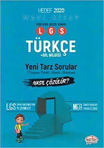 Editör LGS Türkçe Mantık Muhakeme Soruları Nasıl Çözülür Mavi Kitap Yeni