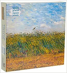Puzzle - Vincent van Gogh: Getreidefeld mit Mohnblumen und Lerche: Unser faszinierendes, hochwertiges 1.000-teiliges Puzzle (73,5 cm x 51,0 cm) in stabiler Kartonverpackung indir